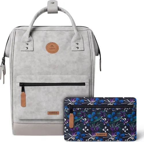 Cabaïa Adventurer Rucksack - Reims - Medium - Rucksacktasche für Wanderer, wasserdicht und aus recyceltem Polyester gefertigt, ideal für Abenteuer in der Natur.