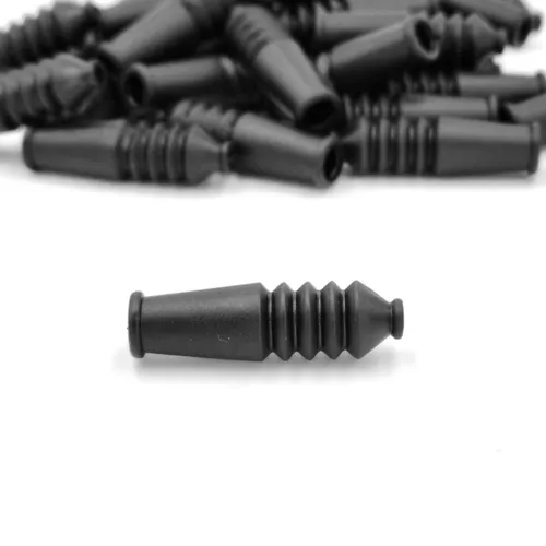 Fahrrad Faltenbalg 2x Stück | V-Brake Bremse | Bowdenzug Gummitülle Schutzhülle