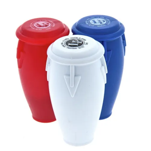 LP 017 Conga Shaker Trio - Schlagzeug & Schlagwerk, 3 verschiedene Lautstärken für vielseitige Klangerlebnisse in Weiß, Blau und Rot.