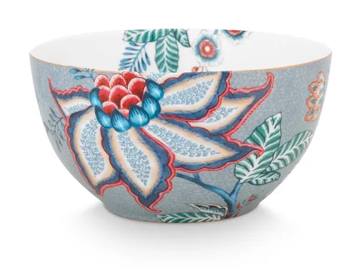 PiP Studio Geschirr Pip Studio Schüssel Flower Festival, Light Blue