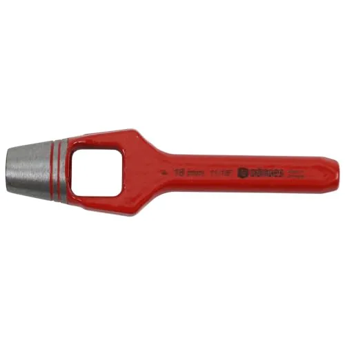 Dönges Henkellocheisen 30 mm - Robust und Präzise - Henkellocheisen, gesenkgeschmiedet mit gehärteter Schneide, ideal für präzise Lochungen in verschiedenen Materialien. Optimal für Handwerksprojekte und professionelle Anwendungen.