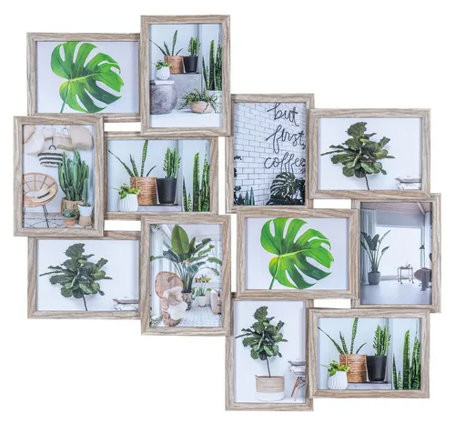 Levandeo® Bilderrahmen Collage 70x65cm von Levandeo