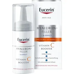 Eucerin Anti-Age Hyaluron-Filler Vitamin C Booster - Augenpflege mit Hyaluron und Vitamin C, reduziert sichtbar Falten und sorgt für ein strahlendes Hautbild.