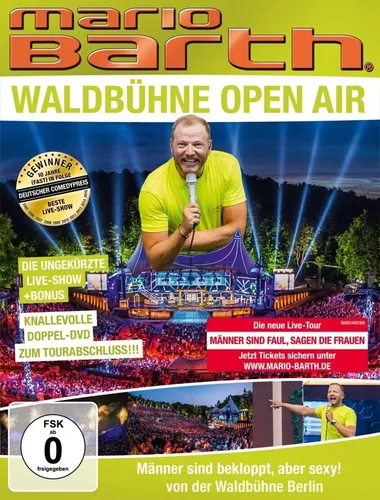 MARIO BARTH - WALDBÜHNE OPEN AIR: MÄNNER SIND BEKLOPPT,ABER SEXY  2 DVD NEU 
