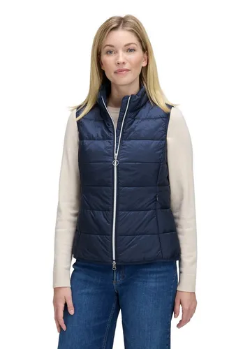 Betty Barclay Steppweste Damen Polyamid blau, 38 - Funktionsjacken, leicht und bequem mit modernem Uni-Design, ideal für Freizeit und Alltag.