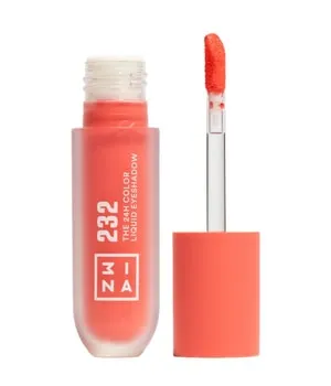 3INA The 24H Color Liquid Eyeshadow Lidschatten 26 ml Nr. 232 - Hot coral
