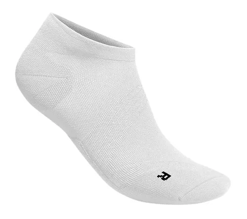 Bauerfeind Sportsocke Run Ultralight Low Cut (Kompressionssocke) weiss Herren - 1 Paar, Größe: 44-46