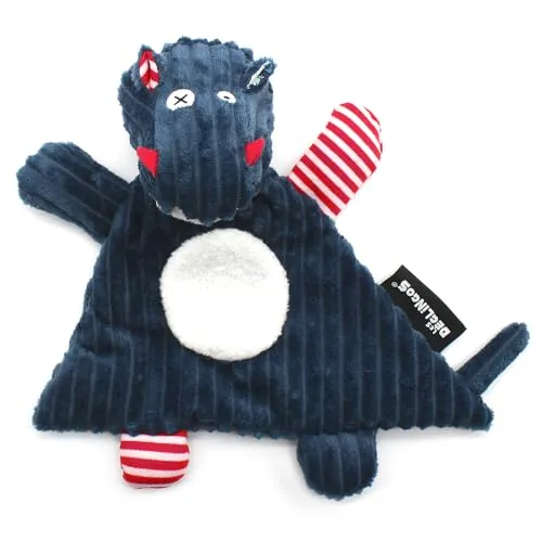 Les Déglingos 36717 Schmusetuch Baby Hippipos das Nilpferd