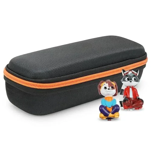 caseroxx Schutztasche für Edurino Zubehör, Stift und Figuren Transport Aufbewahrung Etui Hülle