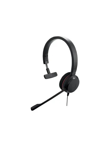 Jabra Evolve 20 UC Mono - Kabelgebundenes USB-C Headset - Headset für klare Kommunikation, ideal für Home Office und Büros, mit komfortablem Design und hervorragender Klangqualität.