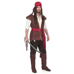 Jadeo Piratenkostüm für Herren S