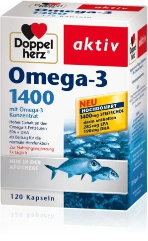 Doppelherz Omega-3 1400 120 ST