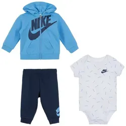 Nike Sportswear Erstausstattungspaket JDI TOSS 3PC FZ PANT SET für Babys