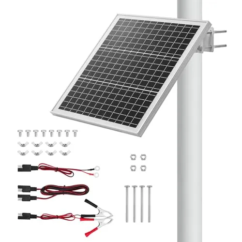 VEVOR Solarpanel-Batterieladegerät 20W 12V