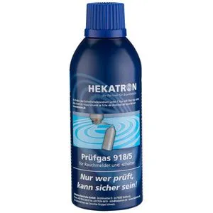 Hekatron Rauchmelder-Testspray Prüfgas 918/5, 250 ml - Haushaltsgroßgeräte, sicheres Prüfgas für bis zu 200 Tests von Rauchmeldern und Schaltern, sorgt für zuverlässige Sicherheit in Ihrem Zuhause.