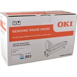 Oki Trommel 46507415 Cyan – Hohe Kapazität für langlebigen Druck - Toner, Originalmaterial mit einer Kapazität von ca. 30.000 A4-Seiten bei 5%. Ideal für OKI C 712 DN und OKI C 712 N.