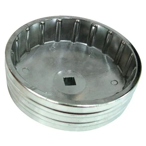 Ölfilterkappe Ölfilter Schlüssel Öldienstschlüssel aus aus Aluminium Druckguss 96 mm 18 kant (Nuten)