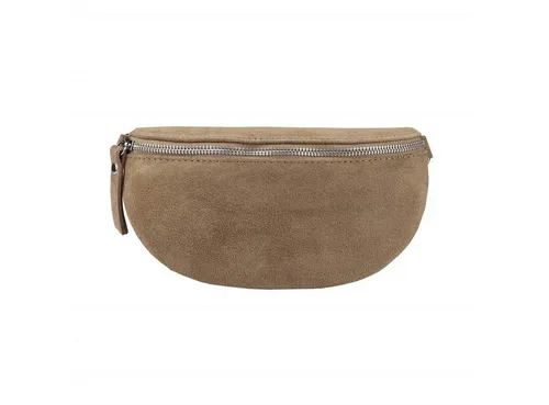 ITALYSHOP24 Bauchtasche Damen Leder Gürteltasche Hüfttasche CrossBody Handytasche, als Schultertasche, CrossOver, Umhängetasche tragbar