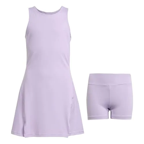 adidas Mädchen Girls Club Tennis Dress, Powder Plum, 13-14 Years