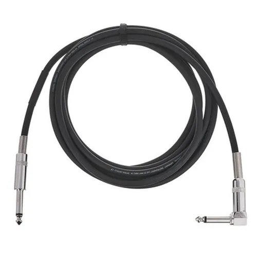 CORDIAL ECL EI3PR - 3 m Gitarrenkabel mit rechtwinkligem Stecker, hochwertig und made in Germany für optimale Klangqualität