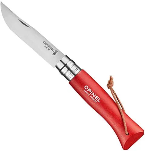 Opinel 001705 Taschenmesser, rot, S