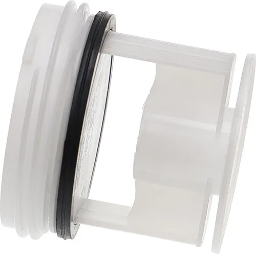 vhbw Flusensieb kompatibel mit Lynx 4TS750XT, 4TS70100A, 4TS751WA, 4TS851A Waschmaschine, Trockner - 6,2 cm, Mit Dichtungsring