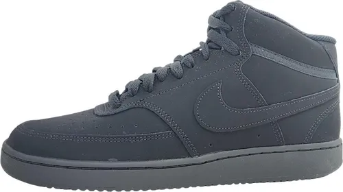 NIKE Court Vision MID Black/White-DK Smoke Grey von Nike