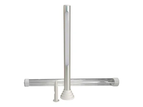 Harms Import Handleuchte Specter (1-St), Stableuchte 31cm USB Powerbank Touch Standfuß Erdspieß