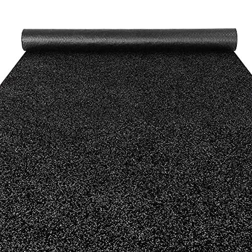 ANRO Schmutzfangmatte Schwarz 140 x 100 cm – Rutschfest und Pflegeleicht