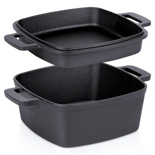 Gusseisentopf 2-in-1, 25 cm