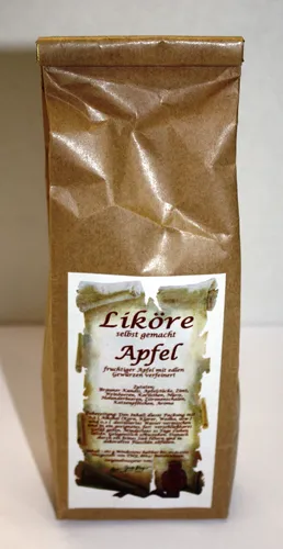Apfel Likör Ansatz 180 g fruchtig - würzig selber machen 1kg/27,22€ Tee-Meyer g1
