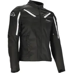 Acerbis X-Mat Motorrad Textiljacke, schwarz/weiß, XL von Acerbis