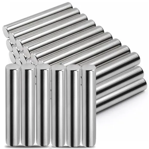 Stück 5mm x 45mm Passstifte, 304 Edelstahl Regalbodenträger Zylinderstifte Dübelstifte Regalstifte Regalbodenstifte Bodenträger Regalstützen Stifte für Schränke Möbel Regal 30