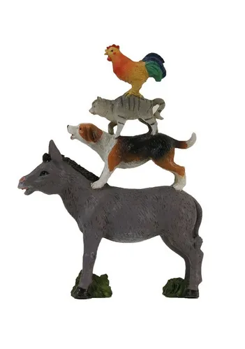 FADEDA Dekoobjekt FADEDA Die Bremer Stadtmusikanten, Höhe in cm: 9 (5 St)