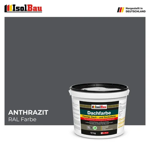 Dachfarbe Sockelfarbe Anthrazit 12kg