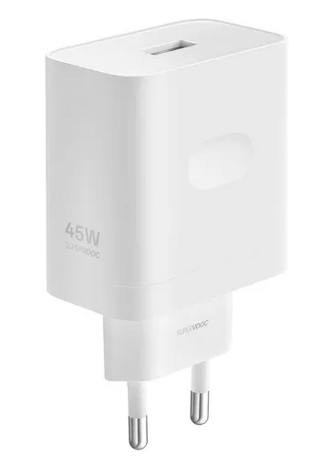 OPPO Supervooc Smartphone Ladegerät - AC Schnellladung Drinnen, 45 W Leistung, sicherer Überlast- und Kurzschlussschutz, ideal für alle Smartphones