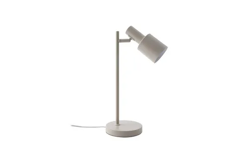 Lindby Tischlampe 'Ovelia' in Creme - Moderne Schreibtischlampe für Arbeitszimmer & Büro - Tischlampen für Gemütlichkeit: Diese moderne Lampe mit Schalter schafft eine Wohlfühlatmosphäre in jedem Raum und überzeugt durch ihre hochwertige Optik.
