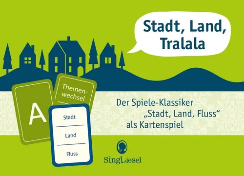 Linus Paul | Stadt, Land, Tralala – Kartenspiel mit neuen Kategorien - Spannendes Kartenspiel für Jung und Alt mit 100 neuen Kategorien. Ideal für gesellige Runden und fördert Wissensfragen. Unterhaltung für die ganze Familie!