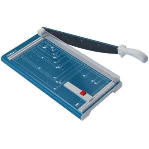 Dahle 534 Schneidemaschine A3 - Hochwertiger Hebelschneider mit nachschleifbaren Stahlmessern, ideal für präzise Schnitte bis zu 15 Blatt