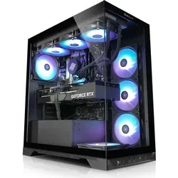 Kiebel Invader 14 Gaming-PC – Intel Core i9, RTX 5070 Ti, 32 GB RAM - Leistungsstarker Gaming-PC mit Intel Core i9 und RTX 5070 Ti. Ideal für FullHD und WQHD Gaming. Vorinstalliert mit Windows 11 und bereit für sofortigen Einsatz.