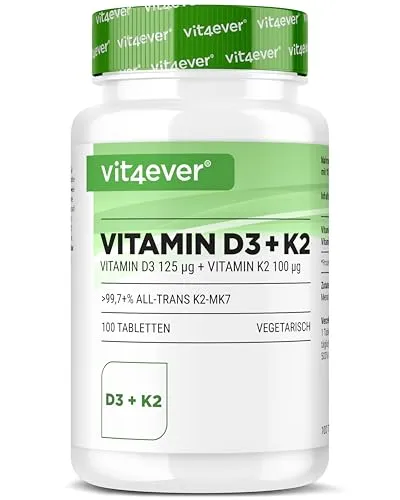 vit4ever Vitamin D3 + K2 Depot