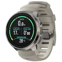 Suunto Ocean GPS Uhr - One Size, beige, vielseitige Sport- und Tauchmodi für Wassersportliebhaber