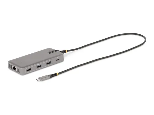 StarTech.com USB-C Triple-Monitor Multiport Adapter - USB-Hub mit Dual 4K 60Hz HDMI, 100W Power Delivery und 3-Port USB 10Gbps, ideal für mobiles Arbeiten mit mehreren Monitoren.
