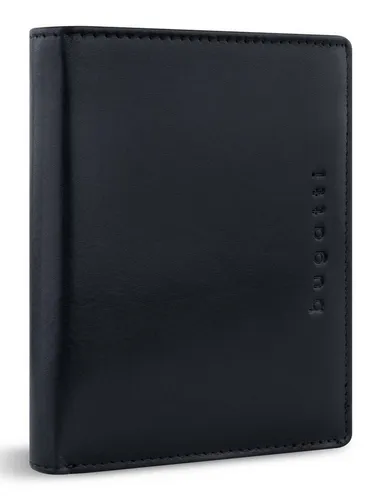 bugatti RFID Wallet With Flap 10CC - Geldbörse aus echtem Rindsleder mit RFID-Blocker, bietet sicheren Schutz und stilvolles Design – ideal für den Alltag.
