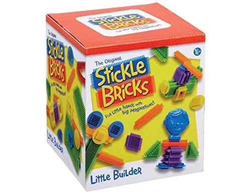 Stickle Bricks Spielsteine, Little Builder, 14 x 14 x 16 cm