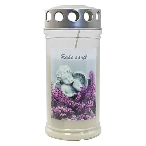 Grabkerze - Gedenkkerze - Grablicht - Motivkerze - Motiv 