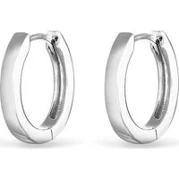 FAVS Damen-Creolen 925er Silber - Elegante Ohrschmuck für jeden Anlass - Ohrringe für Damen aus 925er Silber, klassisches Design, vielseitig und ideal als Geschenk, geliefert in einer eleganten FAVS Geschenkbox.