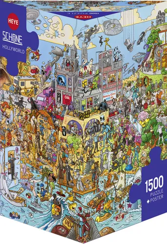 HEYE Puzzle Hollyworld, 1500 Teile von Heye