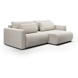 Petits-meubles Ecksofa Grau, 240x149 cm