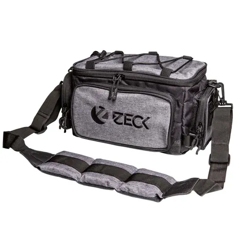 Zeck Shoulder Bag S - Angeltasche 32x22x19cm - Ködereimer: Wasserabweisende Tackletasche für Süßwasserfischen, ideal für die Aufbewahrung von Ködern und Angelausrüstung.